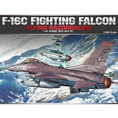 [Academy] Plastic Model Kit 1/48 F-16C FIGHTING FALCON FLYING RAZORBACK (#12204) /ITEM#G839GJ UY-W8EHF3163378