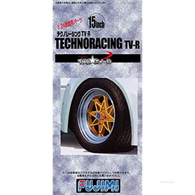 Fujimi 1/24 Scale 15inch Techno Racing TVR Wheel - Plastic Model Building Kit # 192956