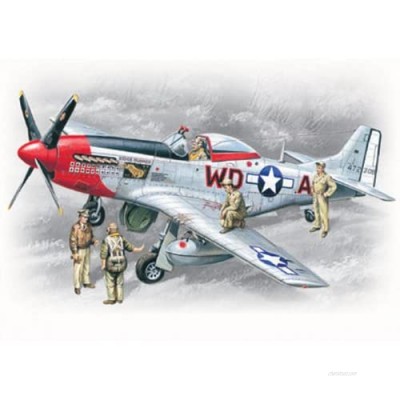 ICM Models P-51D Mustang with Crew Building Kit
