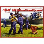 ICM Models RAF Pilots and Ground Personnel 1939-1945 Building Kit