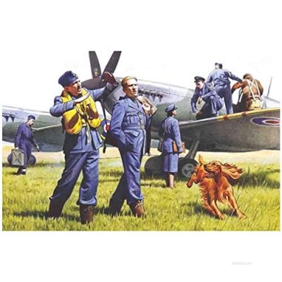 ICM Models RAF Pilots and Ground Personnel 1939-1945 Building Kit