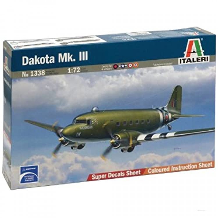 Italeri 1338S - 1: 72 Dakota Mark III Model Airplane