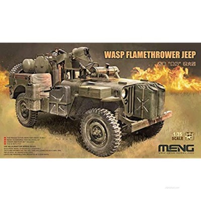 Meng 1/35 Scale MB Military Vehicle WASP Flamethrower - Plastic Model Building Kit # VS-012
