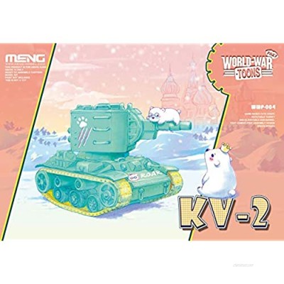 Meng Meng KV-2 Cartoon Model - Plastic Model Building Kit # WWP-004