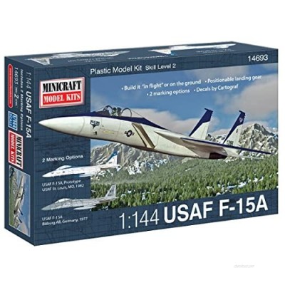 Minicraft F-15A Airplane Model Kit (1/144 Scale)