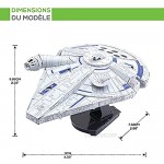 Fascinations ICONX Star Wars Solo Lando's Millennium Falcon 3D Metal Model Kit