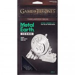 Fascinations Metal Earth ICONX Game of Thrones Targaryen Sigil 3D Metal Model Kit
