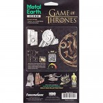 Fascinations Metal Earth ICONX Game of Thrones Targaryen Sigil 3D Metal Model Kit