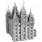 Fascinations Metal Earth ICONX Salt Lake City Temple 3D Metal Model Kit