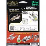 Fascinations Metal Earth Star Wars Rise of Skywalker Resistance A-Wing Fighter 3D Metal Model Kit