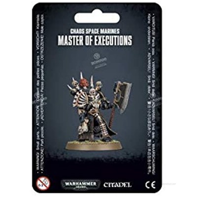 Games Workshop Warhammer 40k - Space Marine du Chaos Master of Executions