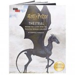 Harry Potter Thestral3D Wood Puzzle & Model Figure Kit (22 Pcs) - Build & Paint Your Own 3-D Book Movie Toy - Holiday Educational Gift for Kids & Adults No Glue Required 8+ 