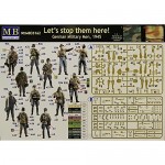 Master Box Models Let's Stop Them Here! 1945 German Military Men 6 Figures Set (1/35 Scale)