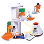 Astro Venture Deluxe Space Playset Toy - Space Shuttle Space Station & Capsule Space Rover & Rocket w/Lights and Sound - Space Toys for Boys and Girls