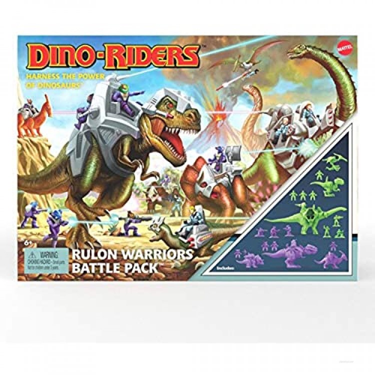 Dino-Riders Rulon Warriors Battle Pack