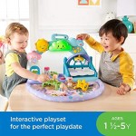 Fisher-Price Little People 123 Babies Playdate musical take-along playset with Smart Stages for toddlers and preschool kids