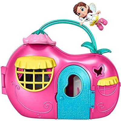Fisher-Price Nickelodeon Butterbean's Café On-The-Go Café Playset  with 3-inch Figure and 20 Café Accessories  Perfect for Travel  Makes a Great Gift for 3 to 5-Year-olds