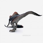Gemini&Genius Jurassic Park Dinosaur Toys Spinosaurus and Tenontosaurus Carcass Figurine with Movable Jaw 12 Inches Dinos World Action Figure Toys Party Gift for Kids