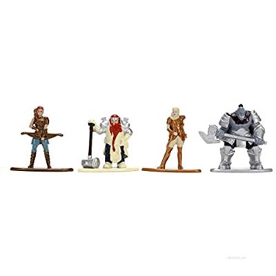 Jada Toys Dungeons & Dragons 1.65"" Die-cast Metal Collectible Figures 4-Pack Starter Pack B  Toys for Kids and Adults (31961)