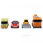 Little Bus TAYO Friends Special Mini 4 Pcs No.3 Toy Set (Ruby + Chris + Speed + Billy)