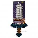 Minecraft Dungeons Deluxe Foam Roleplay Sword Lifesize Battle Toy with Sound Effects for Active Play Gift for Kids Age 6 and Older