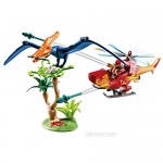 PLAYMOBIL Adventure Copter with Pterodactyl Building Set