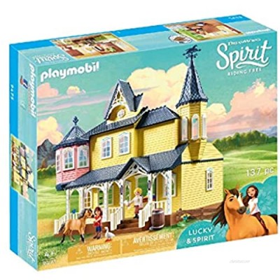 PLAYMOBIL Spirit Riding Free Lucky's House Playset  Multicolor