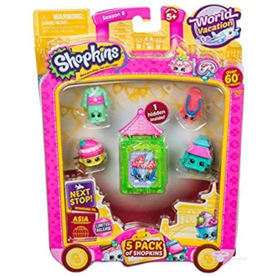 Shopkins S8 W2 Asia Toy 5 Pack