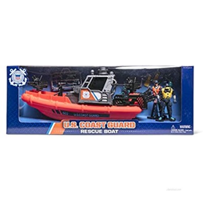 United States Coast Guard Rescue Boat Playset