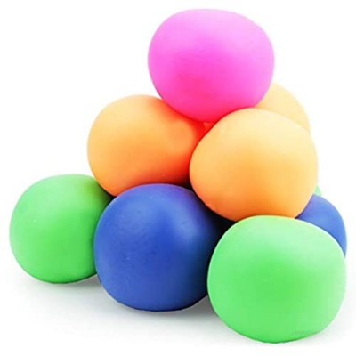 Boley 12 Pack Stress Relief Toys - Latex-Free Assorted Squishy Stress Ball Set - Stress Relief Sensory Toy for Relieving Tension and Fidget Play - ADHD / Anxiety Aid for Kids  Teens  and Adults