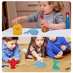 Navona Fidget Toys Fidget Pack Pop Bubble Sensory Fidget Toy Simple dimple Toy Squeeze Sensory Toy Silicone Stress Reliever Toy Autism Special Needs Stress Reliever for Kids Adults.(5Pcs)