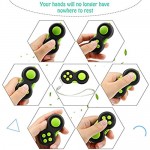 Sumind 4 Pieces Handheld Mini Fidget Toy Set Include 12-Side Fidget Toy Cube Infinity Cube Cam Fidget Controller Pad Decompression Ring for Teens Adults to Relieve Pressure Anxiety