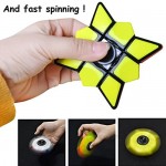 Fidget Spinner 1X3X3 Speed Cube 2 in 1 Stickerless Brain Teasers Magic Puzzle Spinning Top Cube Stress Relief Finger Toys Kids Adults