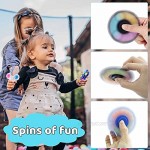 Moon Wood Fidget Spinner Popop 4 Pack- Spinner Fidget Toys Fidget Spinners for Kids Adults Fidget Toy for Stress Relieve- Pop-Bubble Sensory Toys