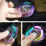 Phoenix Cool Fidget Hand Spinners Dragon Wing Finger Spinner Metal Focus Stainless Steel Fingertip Gyro Stress Relief Spiral Twister ADHD EDC Toy Party Favors Birthday Gift for Kids Adults(Rainbow)