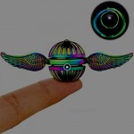 Premium Fidget Spinners Metal Hand Finger Spinner Gifts for Adults Kids Stress Anxiety ADHD Relief Desk Toy figit Spinner Professional Bearing With Case Party Favors Supplies For Christmas Birthday