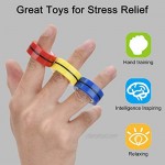 Sweetums Signatures Magnetic Finger Ring Magnetic Ring Fidget Spinner Toy Upgraded Hand Spinner for Stress Relief Christmas & Birthday Gift for Kids Friends and Family