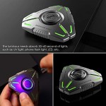 Teamgee Fidget Spinners Metal Hand Spinner Autism | Anxiety | ADHD Relief Fidget Toys for Kids & Adults Luminous Night Effects 8 Min Spin Portable EDC Toy