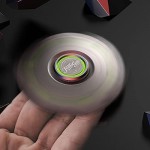 Teamgee Fidget Spinners Metal Hand Spinner Autism | Anxiety | ADHD Relief Fidget Toys for Kids & Adults Luminous Night Effects 8 Min Spin Portable EDC Toy