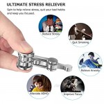 Updated Version Anti-Anxiety Fidget Spinner Fidget Hand Toys Focus Finger Spinning Toy for Kid and Adult Relieving Stress Boredom ADHD Autism