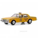 1987 Chevrolet Caprice Yellow N.Y.C. Taxi (New York City Taxi) Hobby Exclusive 1/64 Diecast Model Car by Greenlight 30077