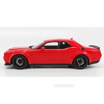 2019 Dodge Challenger SRT Hellcat Redeye Widebody TorRed USA Exclusive Series 1/18 Model Car by GT Spirit for Acme US019