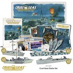 Cruel Seas Strike Fast Strike Hard! Cruel Seas Starter Set 1:300 WWII Naval Military Wargaming Plastic Model Kit