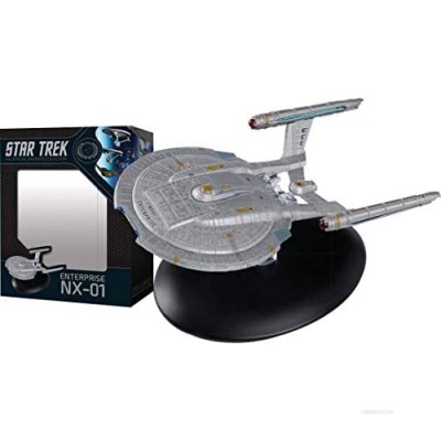 Eaglemoss DEC172289 Star Trek The Official Starships Collection USS Enterprise NX-01 Ship Replica  Multicolor