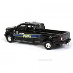 Greenlight 2019 Ford F-350 Lariat Dually Pickup Truck Black Baltimore Police Department (Maryland) Dually Drivers 1/64 Diecast Model 46050 F