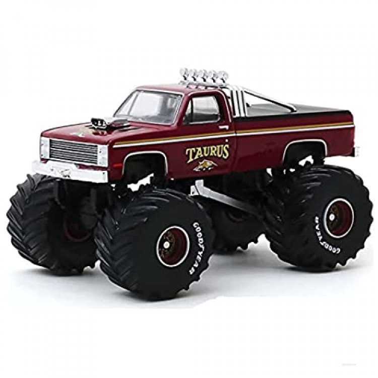 Greenlight 49060-D Kings of Crunch Series 6 - Taurus - 1986 Chevy K20 Monster Truck 1:64 Scale