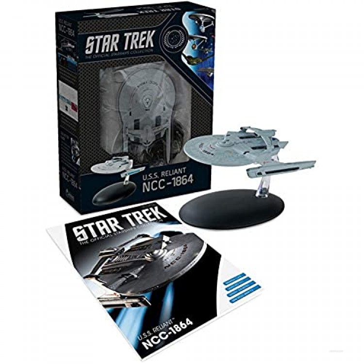 Hero Collector | Star Trek The Official Starships Collection | Eaglemoss Model Ship Box U.S.S. Reliant NCC-1864 Miranda Class