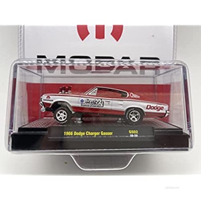 M2 Machines by M2 Collectible 1966 Dodge Charger Gasser Mpar 1:64 Scale GS02 19-50 Red/White Details Like NO Other! 1 of 3600