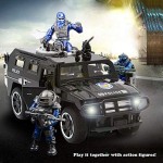YEIBOBO ! 1:32 Diecast Pull Back Military Armored Vehicle Toy with Lights and Sounds (Tiger Armor)