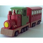Country Baskets Toy Town Advent Steam Train Size 15 cm Multi